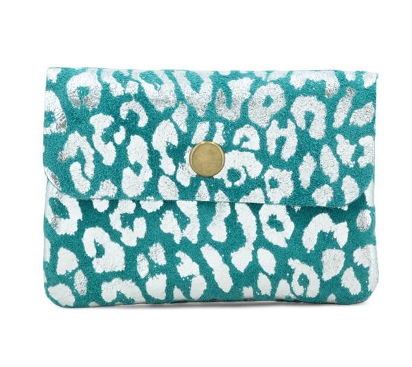 Small suede purse