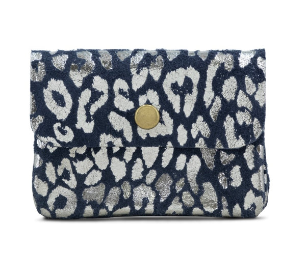 Small suede purse