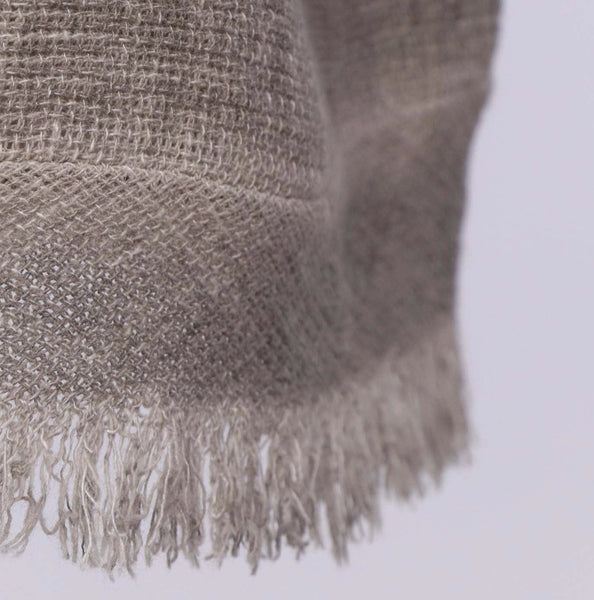 linen and cotton blend trousers