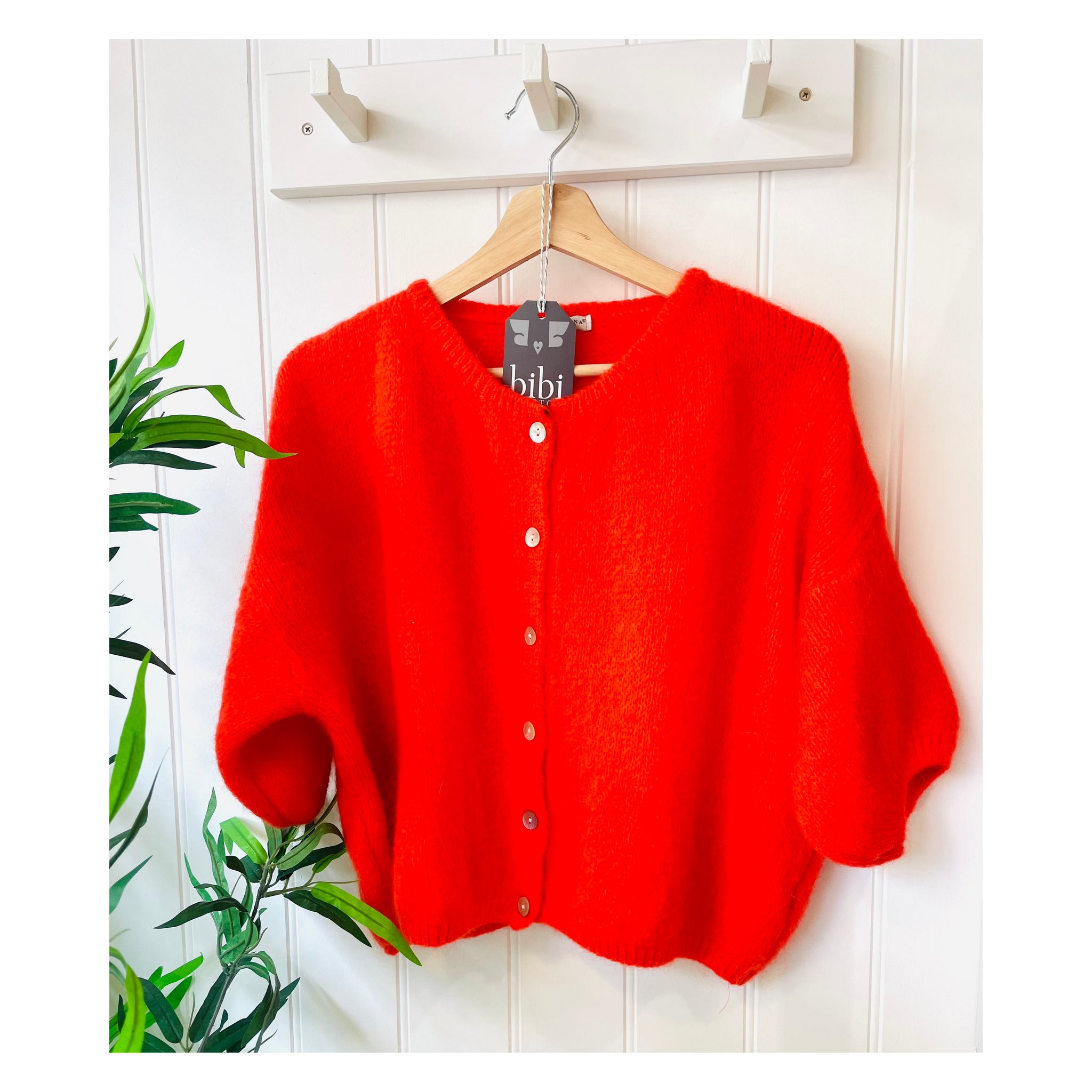 Short sleeve cardigan
