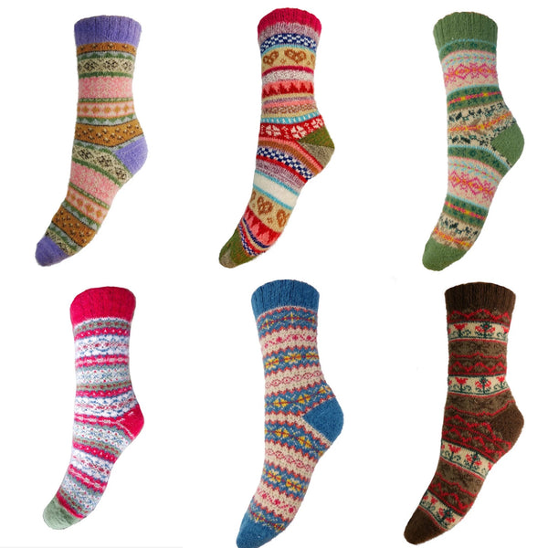 Scandi knit socks