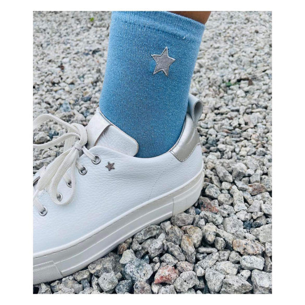 Glitter Star Socks (various colours)