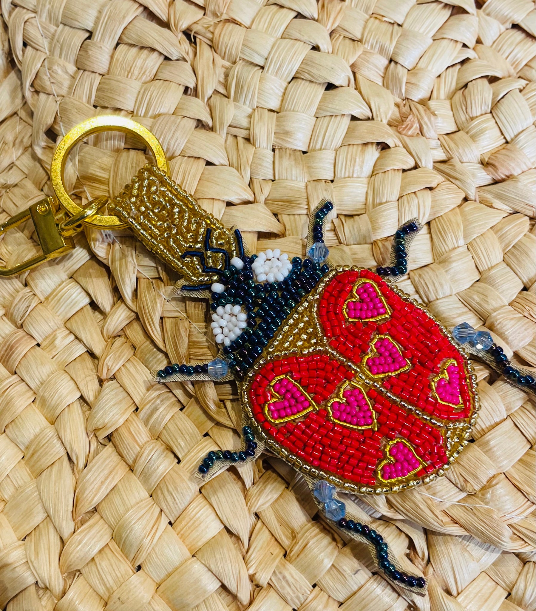 Ladybird keyring