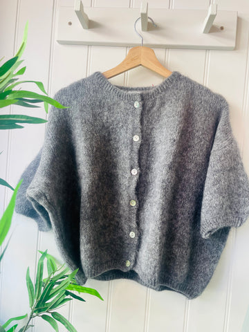 Charcoal cardigan