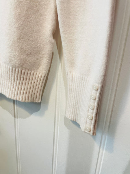 Cream roll neck jumper