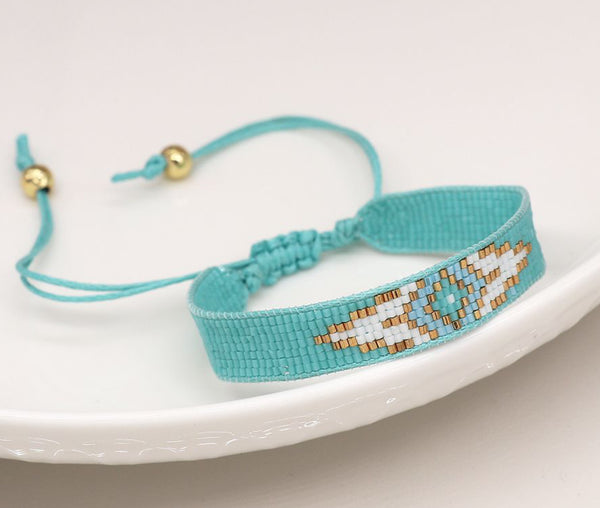 Beaded friendship bracelet