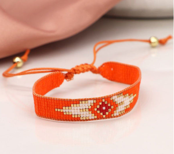 Beaded friendship bracelet