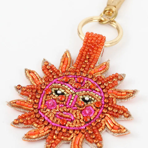 Sunburst key ring