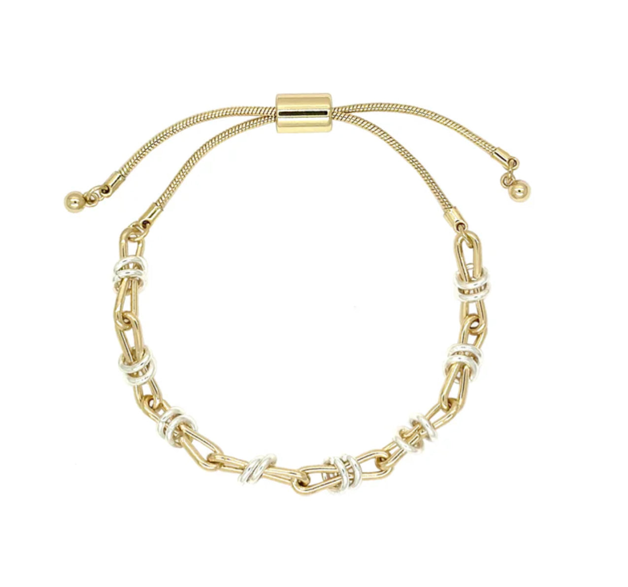 Chunky twist bracelet