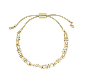 Chunky twist bracelet