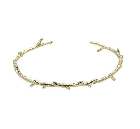 Delicate branch bracelet