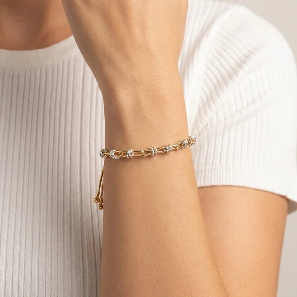 Chunky twist bracelet