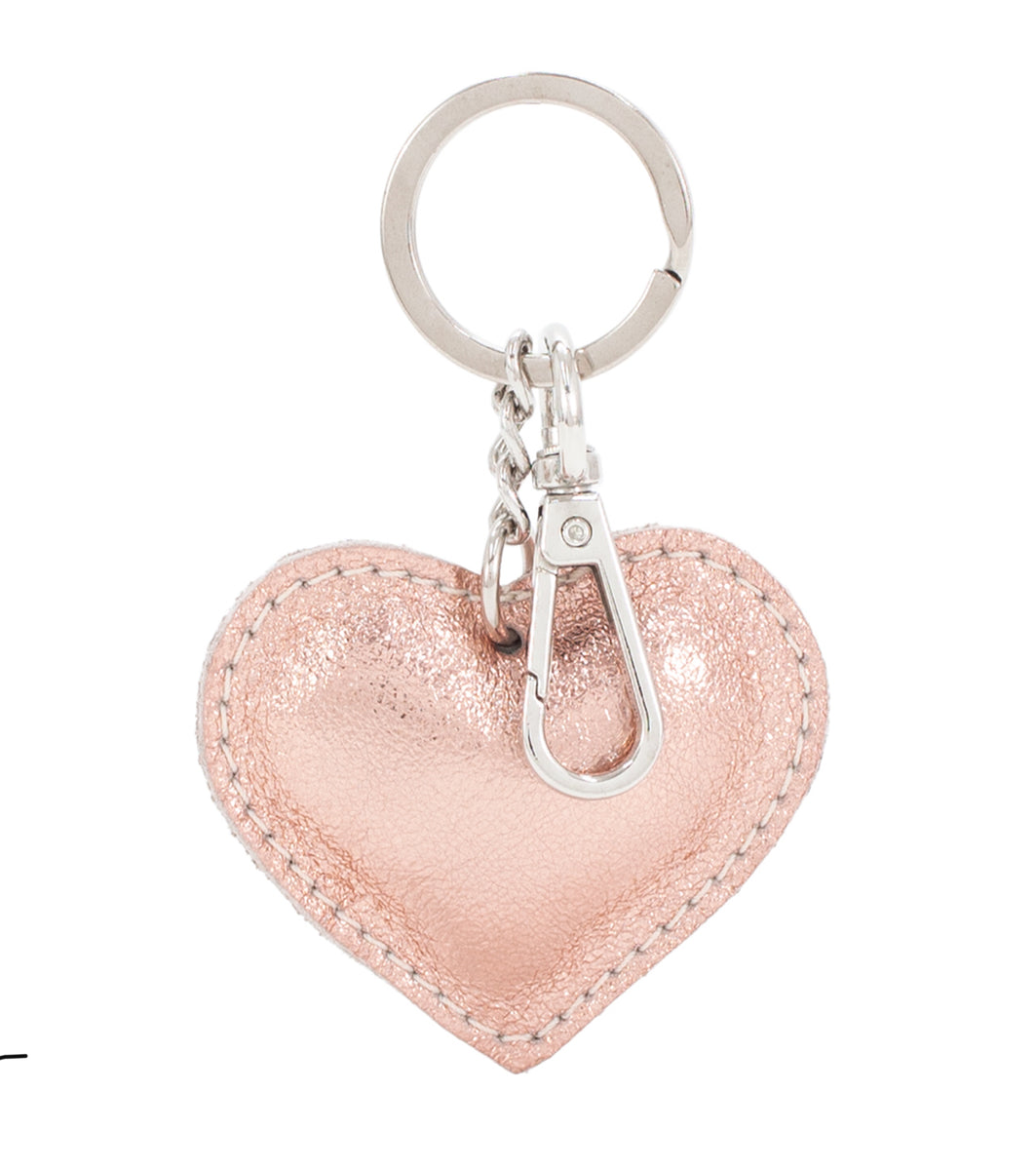 Metallic rose gold Key ring – bibi Padstow