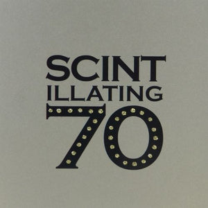 Scintillating 70 card