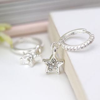 Crystal star hoop