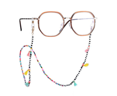 Multi coloured glasses chain